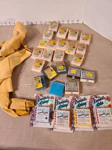 lot 1329 image: Modeling clay and small amount leather scraps.