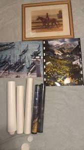 lot 1403 image: Photography Collection with Framed Prints and Film Negative Print