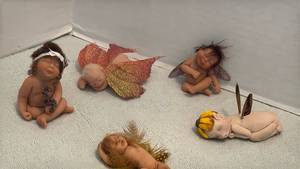 lot 1544 image: Mini Fantasy Baby Dolls with Fairy Wings