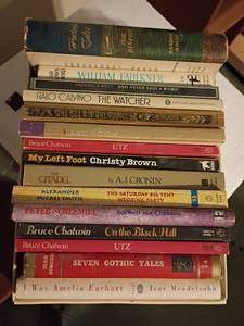 lot 1623 image: Books.  My Left Foot and More