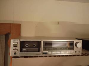 lot 1628 image: Sony Stereo Cassette Deck