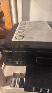 lot 1634 image: Kenwood DP-7020 Compact Disc Player with Manual and Audio Video Selector