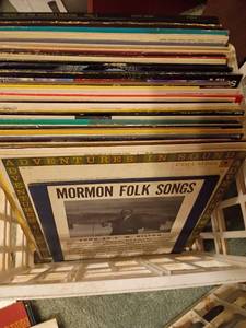 lot 1640 image: Record Albums.  Mixed Genre.