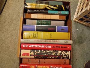 lot 1653 image: Books.  The Watergate Girl and More