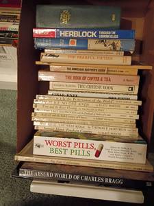 lot 1656 image: Books.  Worst Pills, Best Pills and More