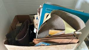 lot 2109 image: Variety of Sandpaper