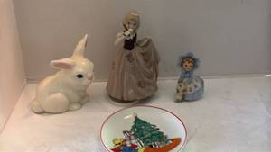 lot 2113 image: Ceramic Bunny, Snow White, Paddington Bear Plate and more