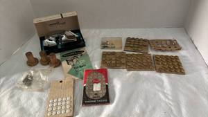 lot 2131 image: Dexter Mat Cutter with Button Tacks  Collection and Supplies