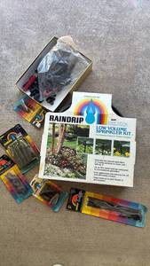 lot 2225 image: Raindrip Low Volume Sprinkler Irrigation Kit with Multiple Fittings