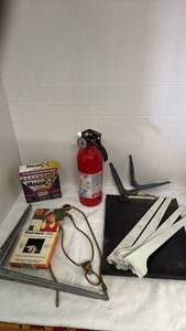 lot 2227 image: Mixed Household Items Lot Including Fire Extinguisher and Mouse Traps