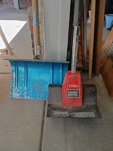 lot 2320 image: Toro Power Shovel with Snow Shovel
