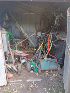 lot 3138 image: Contents of Shed.  Everything and we mean you take EVERYTHING