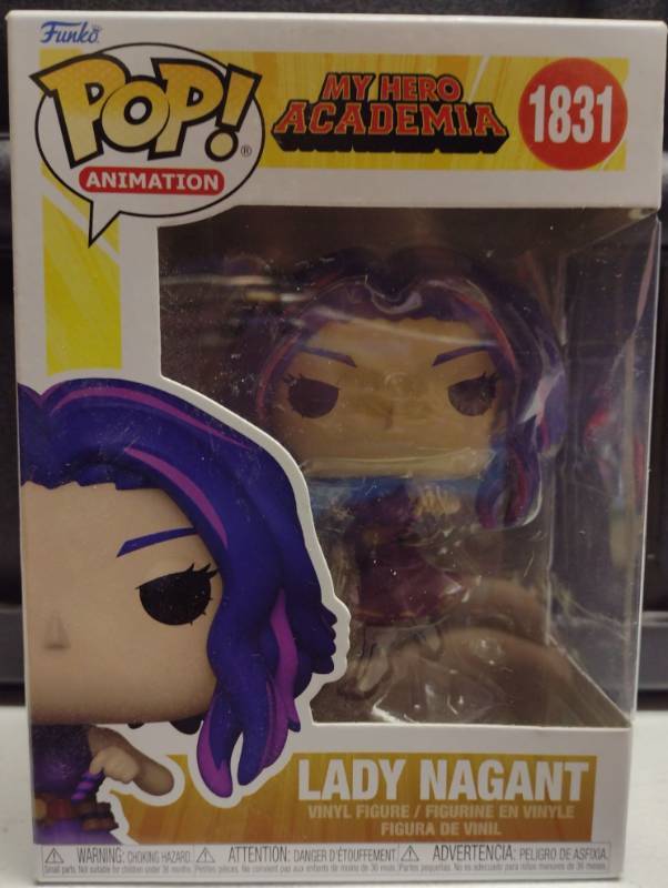 lot 828 image: Funko Pop Lady Nagant #1831 My Hero Academia GS80