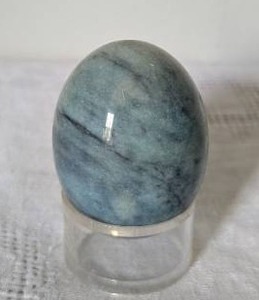 lot 2008 image: Green Amazonite Polished Egg