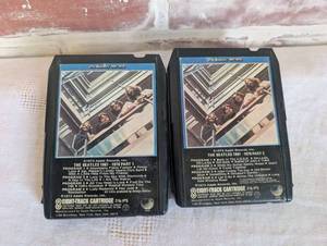lot 2016 image: Beatles 1967-1970 8-Track Cartridge Set - 2 ct