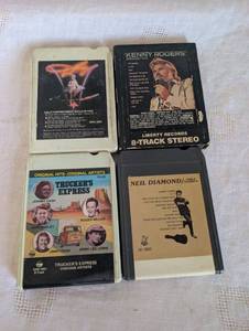 lot 2019 image: Classic Country and Pop 8-Track Tape Collection - Kenny Rogers Dolly Parton, Neil Diamond and more&nbsp