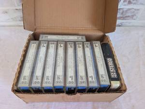 lot 2026 image: Classical Music 8-Track Tape Orchestra Collection with Head Cleaner