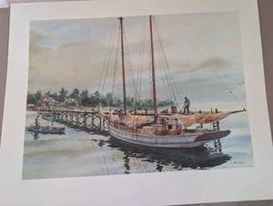 lot 5520 image: The Buckeye Flatboat RTD Collection Limited Edition Art Print