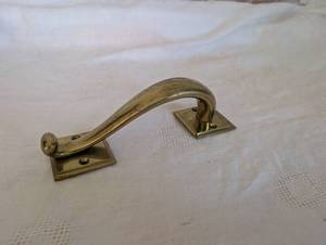 lot 6030 image: Brass Door Pull Handle&nbsp