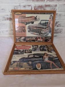 lot 6500 image: Lowrider Magazine Framed Posters - 2 ct