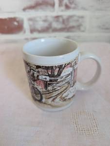 lot 6508 image: Harley-Davidson 1993 Rural Delivery Christmas Series Coffee Mug
