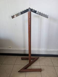lot 7002 image: Department Store Clothing Display Rack with Adjustable Arms