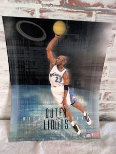 lot 8505 image: Michael Jordan Washington Wizards NBA Poster