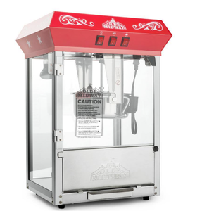 Olde Midway 8oz Commercial Popcorn Machine Red - New/Unused