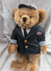 lot 8010 image: Texaco Bear Captain Tankers Master Fifth Edition 2001 Collectible Tin Bear