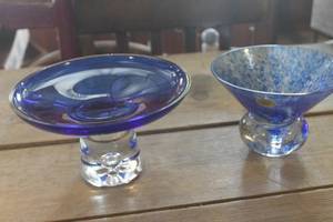 lot 4546 image: Cobalt Blue Dcor Piece and More