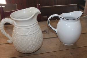 lot 4564 image: Large Water Pitchers