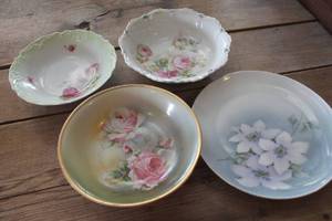 lot 4583 image: Antique Made in Germany Serving Bowl & More