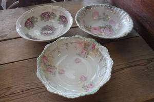 lot 4585 image: Antique Made in Germany Serving Bowl & More