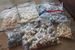 lot 4607 image: Misc. Wood Craft Beads & More