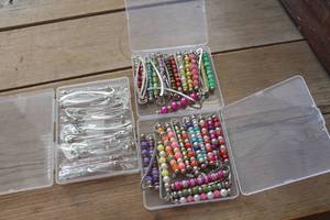 lot 4611 image: Crafted Beaded Bookmarks & More