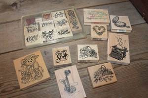 lot 4626 image: Stampin Up Rubber Stamps & More
