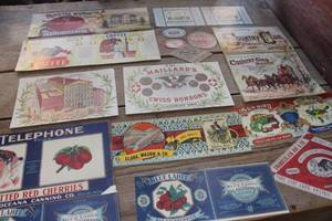 lot 4679 image: Vintage Paper Labels Great Condition & Colors