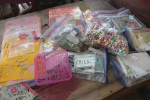 lot 4680 image: Large Lot of Stencils, Stationary and More