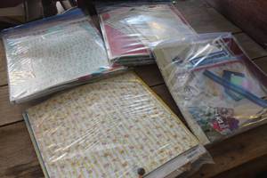 lot 4681 image: Large Lot of Scrapbooking Supplies