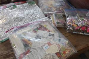 lot 4684 image: Large Lot of Scrapbooking Supplies & More