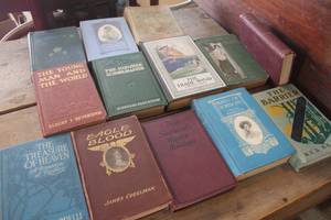 lot 4704 image: Antique Books some from 1905