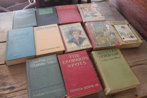 lot 4706 image: Antique Books some from 1902