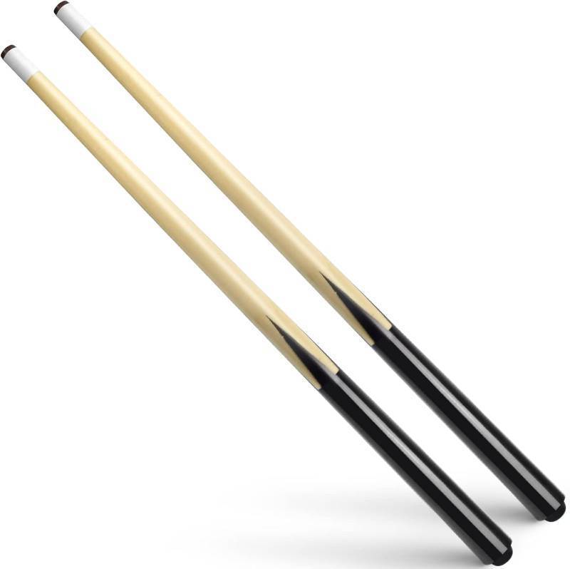 lot 361413 image: VANLAN Wooden Billiard House Cue Sticks Shorty Cues Pool Cues for Kids Hardwood Billiard Cue Sticks 13mm Glue-on Tips,Set of 2