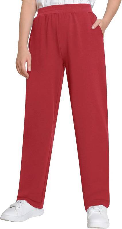 lot 471371 image: Weintee Womens Petite Cotton Pull On Pants with Pockets (Gray)
