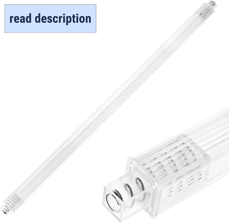 lot 342048 image: 24 Inch Clear Replacement Bathroom Towel Bar with Adjustable Spring Loaded Ends Sturdy Plastic Wall Mount for Bathroom and Kitchen Towel Storage- Replacement Towel Bar for Ceramic Holder