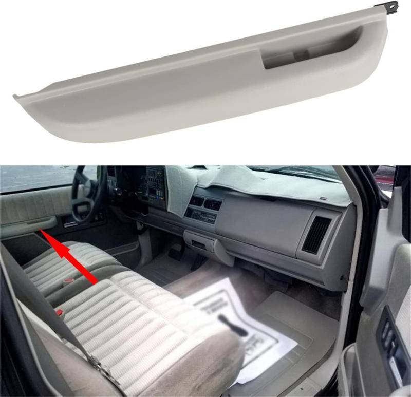 lot 441992 image: munirater Front Left Driver Side Door Armrest Replacement for 1990-1994 CK Series 15691229 OEM Gray