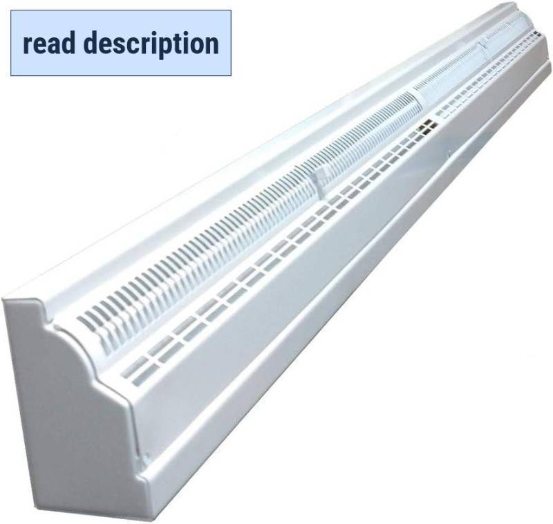 lot 121419 image: TruAire 48 Inch Baseboard Register (White)