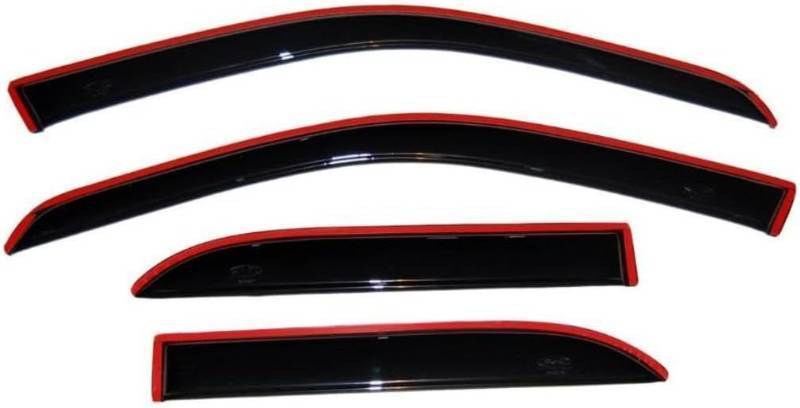 lot 321292 image: Auto Ventshade AVS in-Channel Rain Guards for 2019-2026 ChevroletGMC SilveradoSierra 1500, 2020-2026 SilveradoSierra 25003500, Crew CAB ONLY  Window Vent Visors, 4 pcs. - Smoke  194805