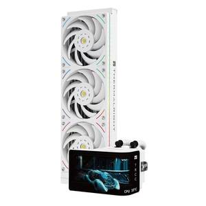 lot 16937 image: Thermalright Wonder Vision 360 UB ARGB CPU AIO Cooler,360mm Radiator, 2K 60HZ Curved Screen with 2400x1080 Resolution,for AM4AM5,Intel LGA18511700,6.67in 3D Screen High Performance Pump - Retail $211