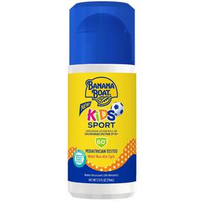 lot 32256 image: Banana Boat Sport Kids Sunscreen Roll On Lotion SPF 60, 2.5oz  Travel Size Sunscreen for Kids Roll On, Childrens Sunblock SPF 60, 2.5oz - Retail $10
